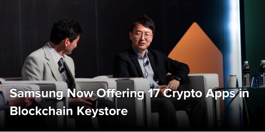 سامسونگ-،17-اپلیکیشن-رمز-ارز-را-در-keystore-ارائه-می‌دهد