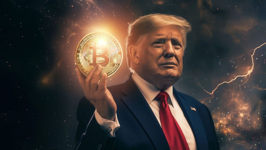 سخنرانی-ترامپ-درباره-پذیرش-بیت-کوین-و-عبور-از-بانکداری-سنتی