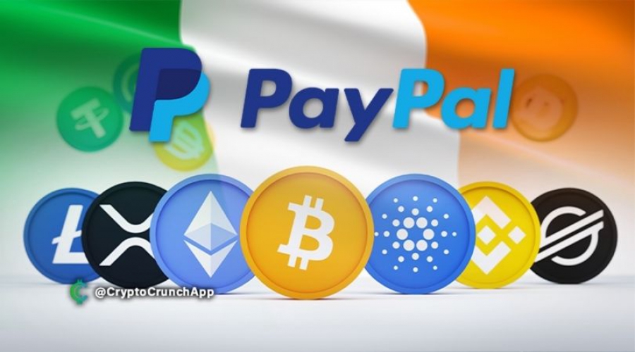شركت-paypal-در-حال-گسترش-بازار-کریپتوکارنسی-در-ایرلند-می-باشد