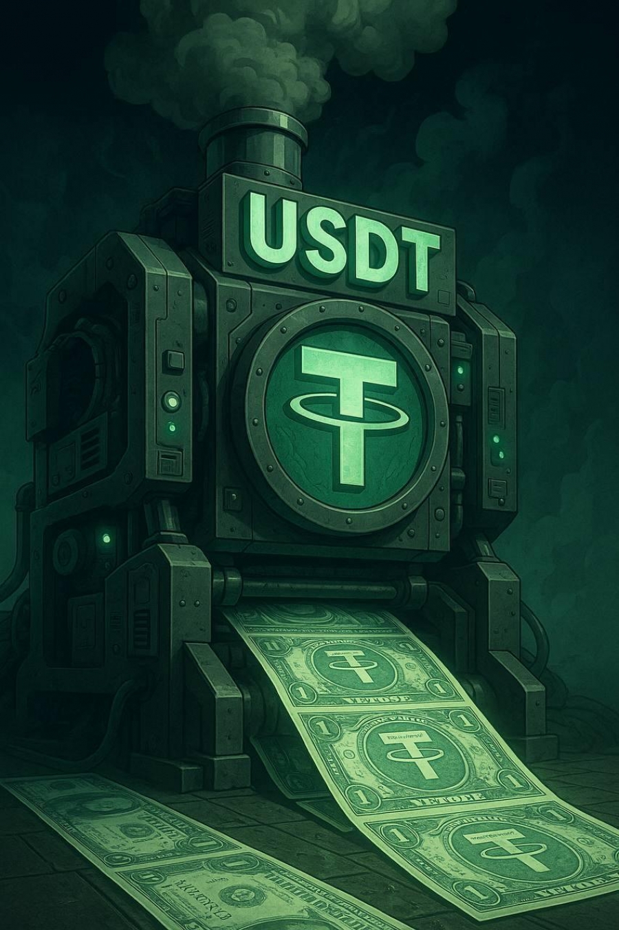 صدور-۱-میلیارد-دلار-usdt-توسط-خزانه-تتر-روی-اتریوم