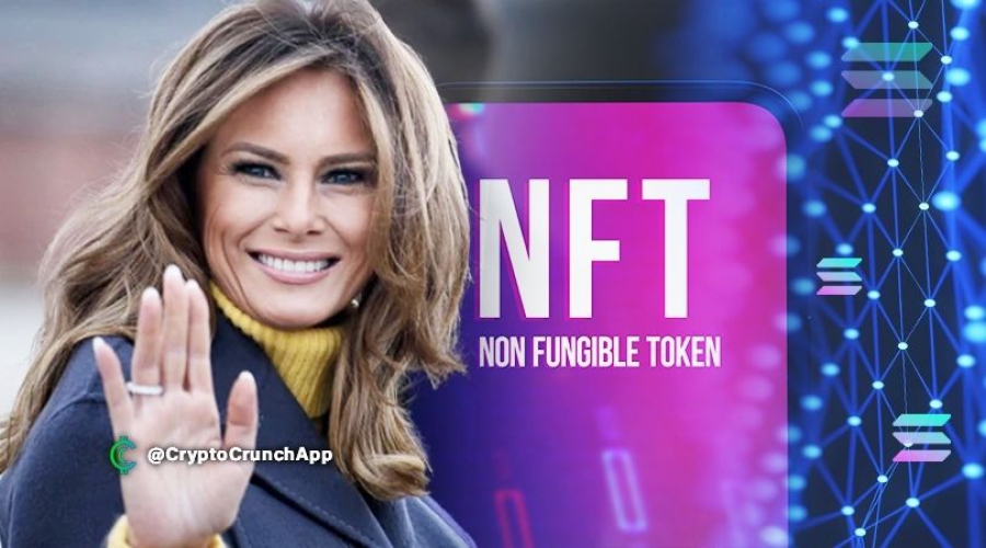 ملانیا-ترامپ،-بانوی-اول-سابق-ايالت-متحده-آمريكا-توكن-nft-خود-را-در-بلاکچین-سولانا-راه-اندازی-کرد