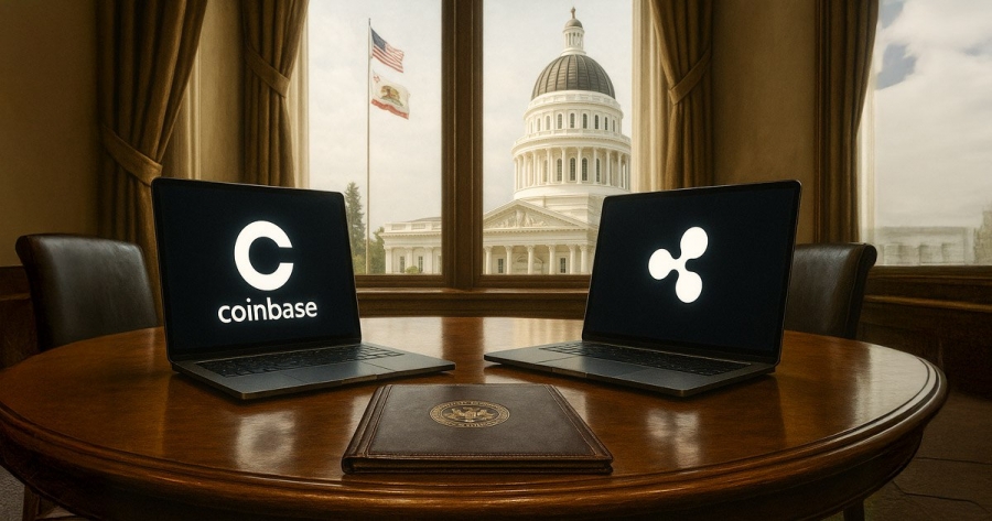 کالیفرنیا-در-مسیر-تحول-دیجیتال-با-همکاری-ریپل-و-کوین‌بیس